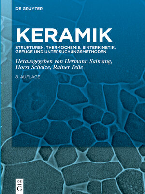 cover image of Strukturen, Thermochemie, Sinterkinetik, Gefüge und Untersuchungsmethoden